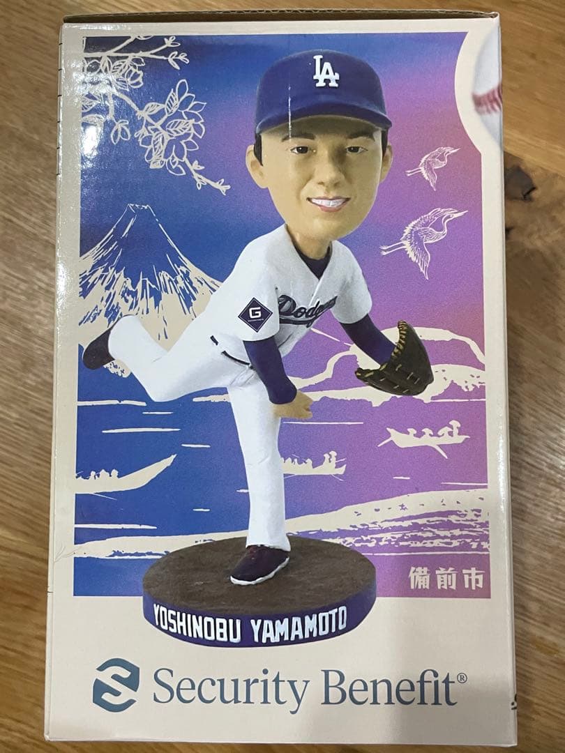 【本物　新品未使用】ドジャース　山本由伸 １ＳＴボブルヘッド　6月13日配布
