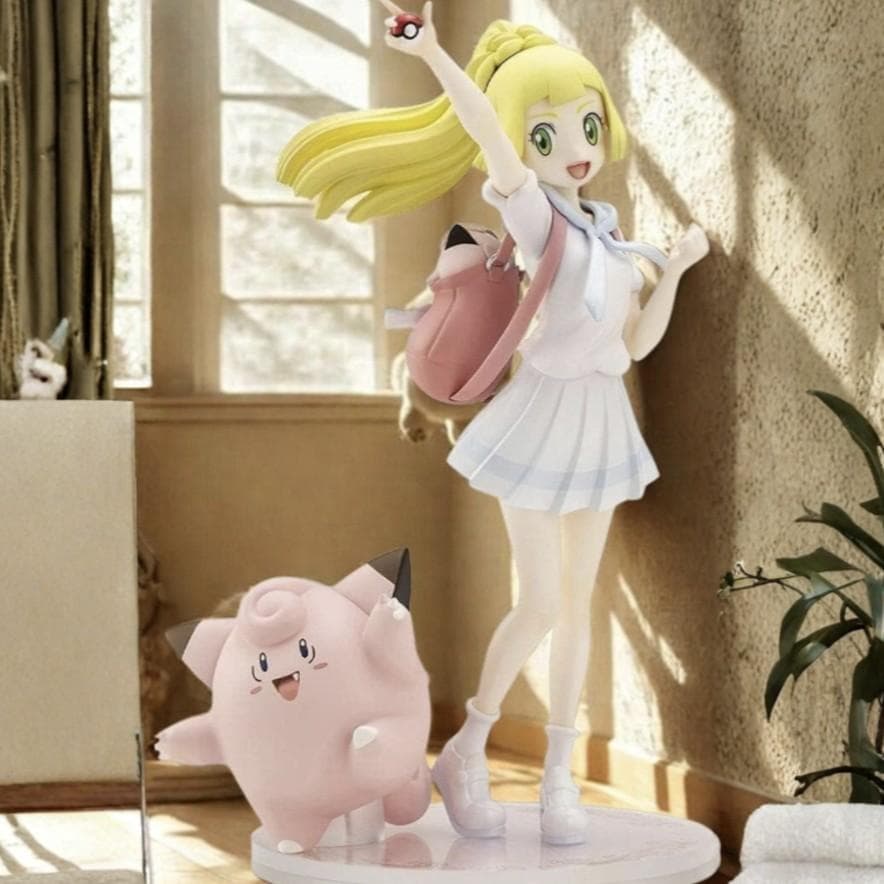 【新品未開封】ポケモンセンター限定コトブキヤ がんばリーリエ＆ピッピ フィギュア 新品未開封】ポケモンセンター限定 コトブキヤ がんばリーリエ＆ピッピ