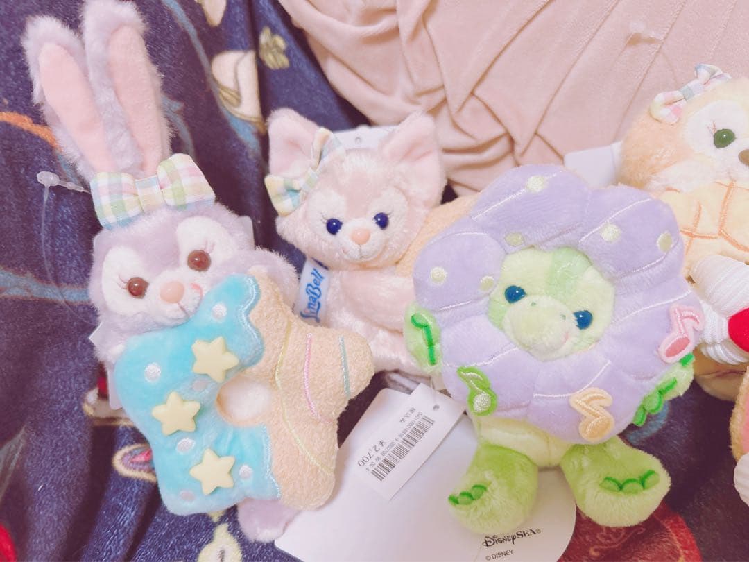 お顔厳選 フィルドウィズジョイ ぬいぐるみバッジ 7点セット ディズニー