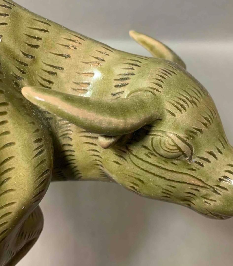 中国 牛置物　f2220606