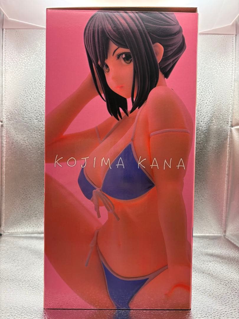 【未使用】なんでここに先生が！？児嶋加奈・ブルー水着/白肌ver. フィギュア