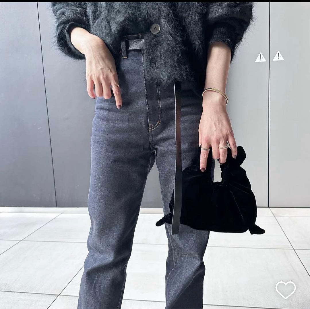 ラドロー ludlow ベルベット　ハンドバッグ　バッグM