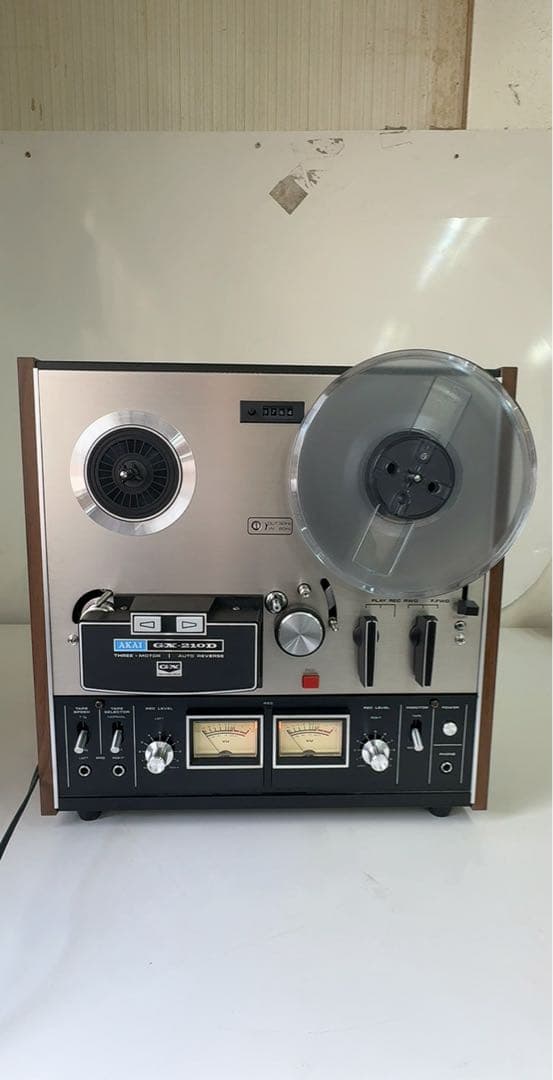AKAI GX-210D オートリバースデッキ Akai GX-210D - 1/4'' 18 cm reel to reel recorder - Nice Condition