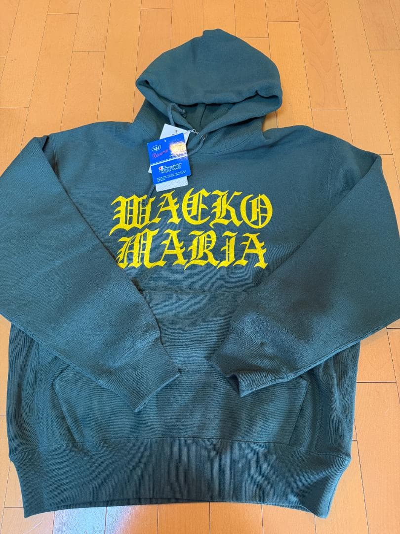 ワコマリア チャンピオン REVERSE WEAVE スウェット パーカー　L