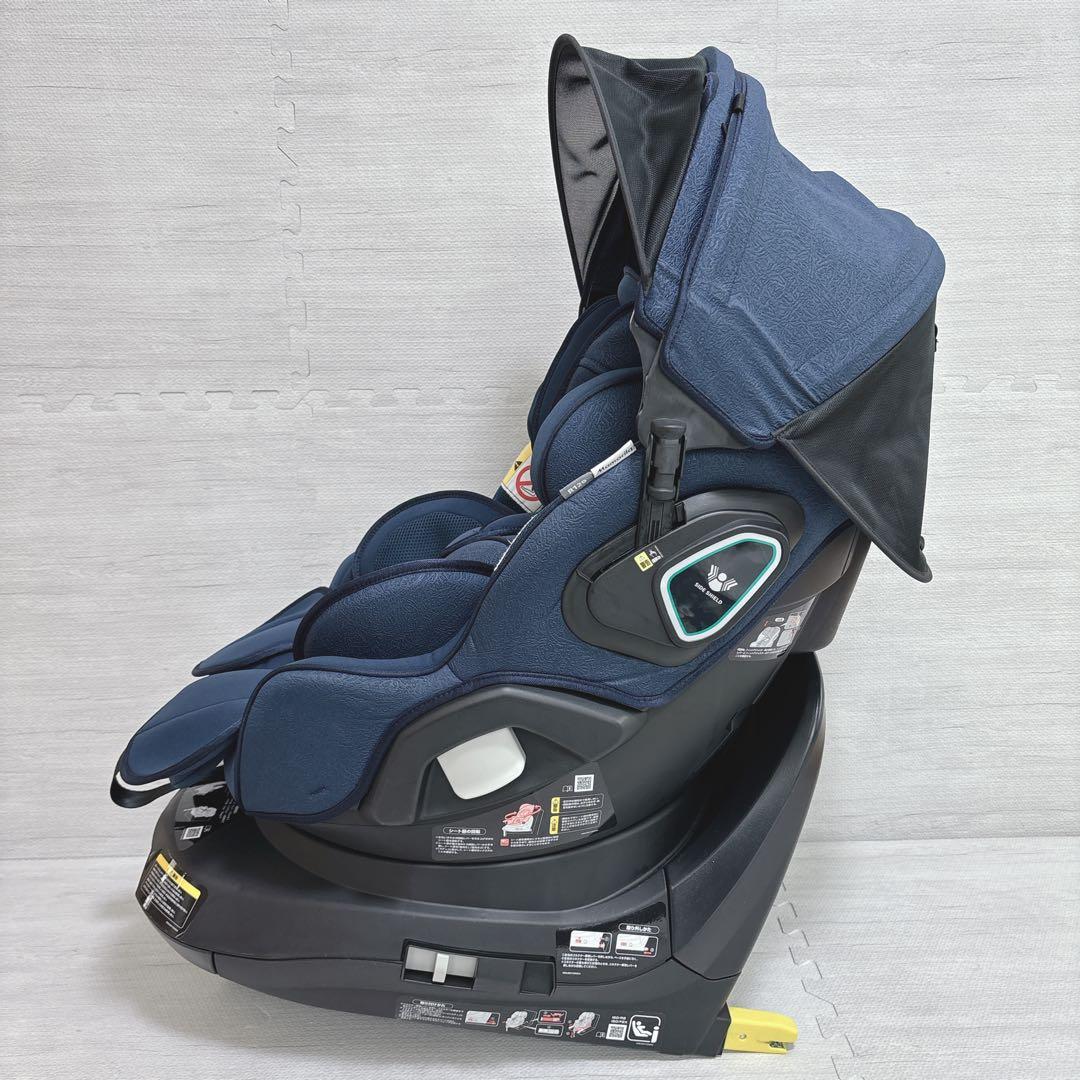 アップリカ マモリラ ISOFIX ケープネイビー チャイルドシート - メルカリ