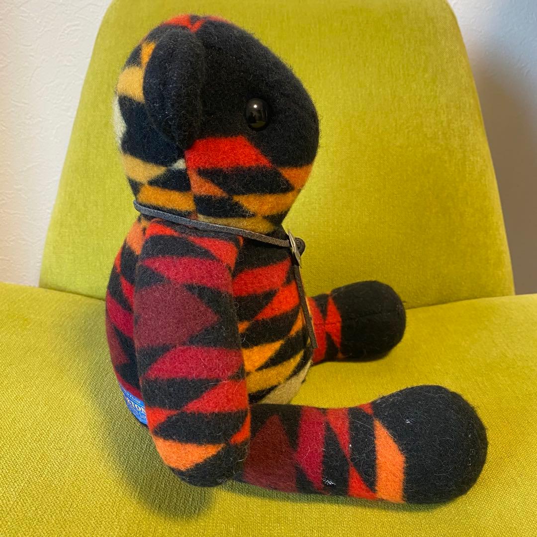 PENDLETON ペンドルトン 幾何学模様 ベア ぬいぐるみ ヴィンテージ