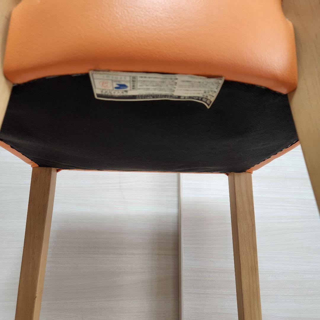 ②マニコカウンターB MANICO 背張 背もたれ付き カウンターチェア