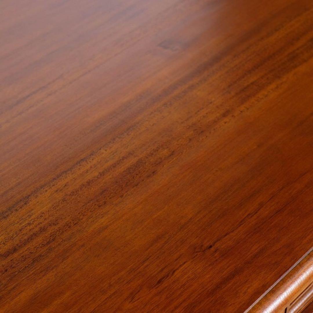 A 新品 アジアン ダイニングテーブル L コロニアル 4人 カントリー