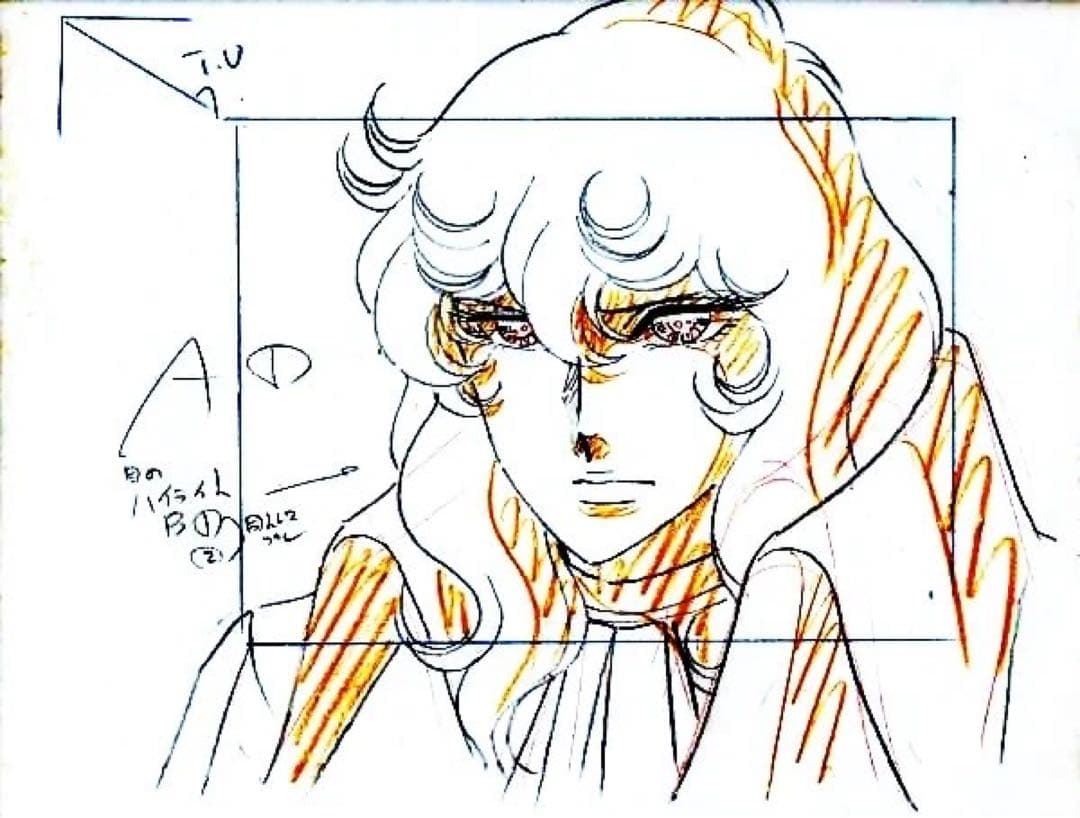 ベルサイユのばら　設定資料・原画　89枚