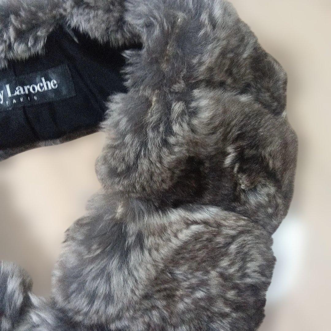 新品タグ付き☆ Guy Laroche チンチラ ファー マフラー 襟巻
