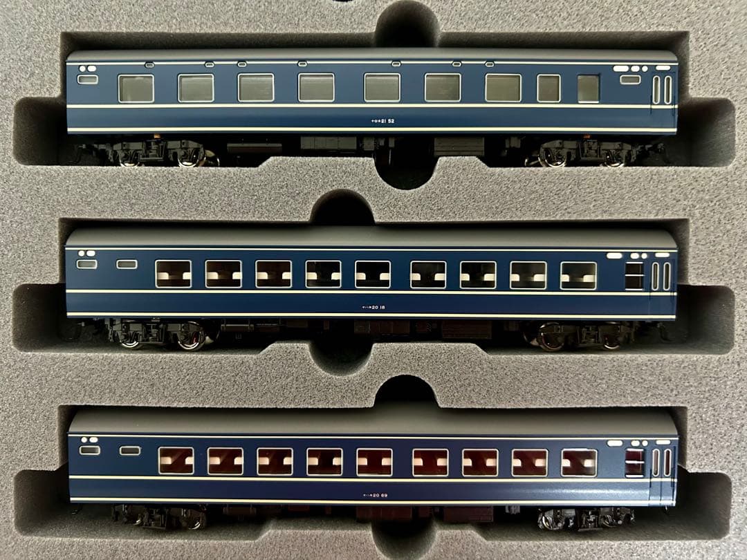 KATO 国鉄 20系 寝台特急 あさかぜ 初期編成 15両セット 全車室内照明