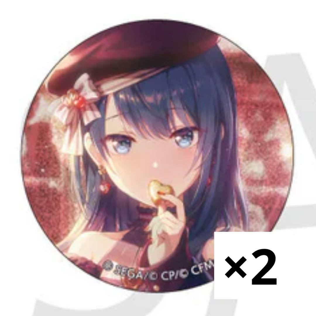 桐谷遥 缶バッジ 40B 2点 - メルカリ