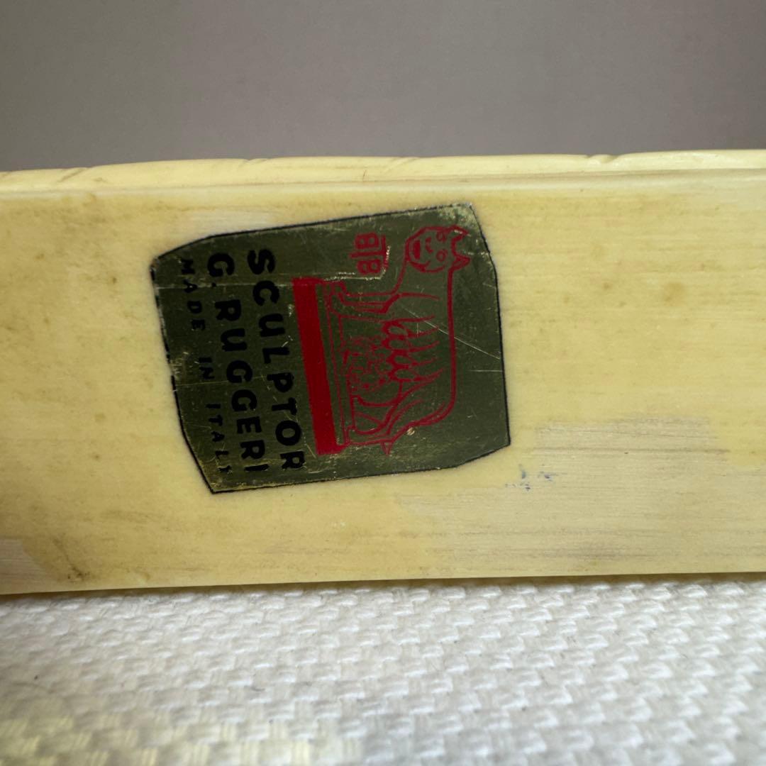 ギリシャ古代裸のりんごを持つ女性 馬の二輪車 2個セット イタリア