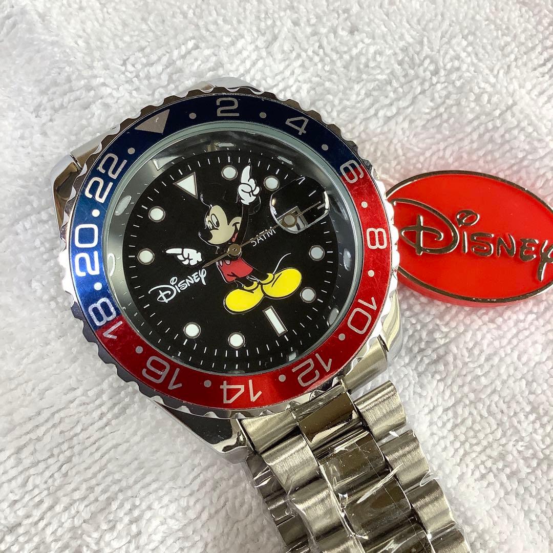新品未使用!完動品! ミッキーマウス腕時計 ジャパンムーブメント 電池交換済み