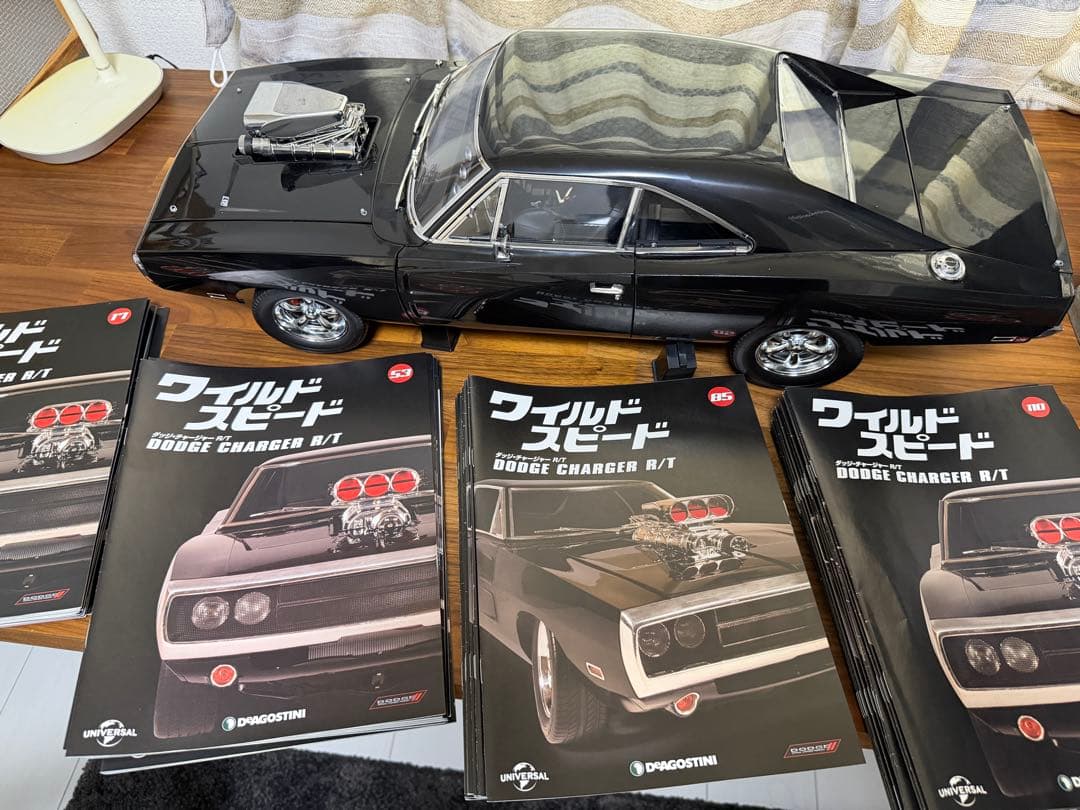 ディアゴスティーニ　1/8ダッジ・チャージャーR/T 完成品 (全110号)