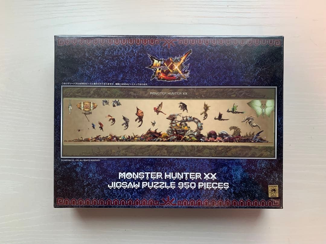 【新品未開封】モンスターハンターXX ジグソーパズル 950ピース 新品未開封】モンスターハンターXX ジグソーパズル 950ピース 未開封