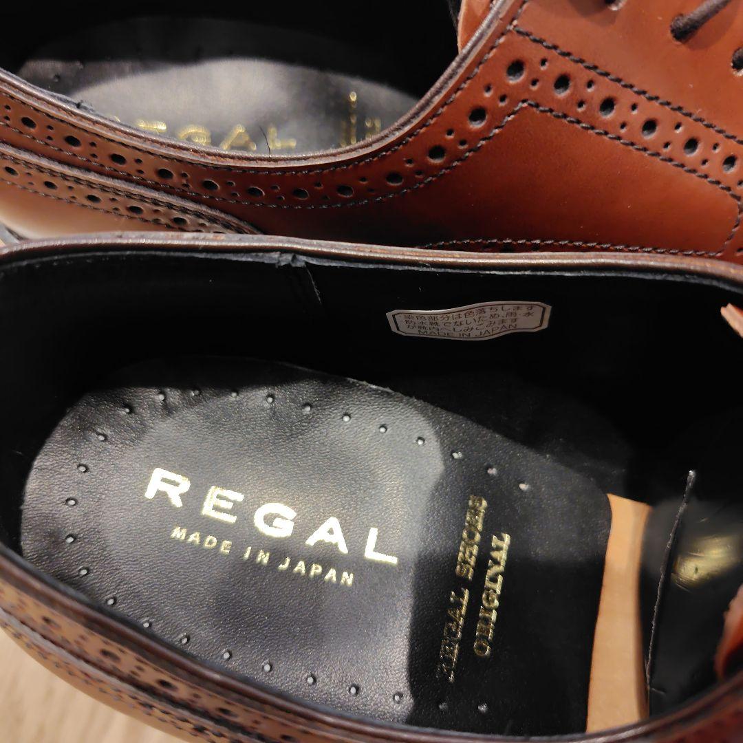 REGAL ダークブラウン 新品ドレスシューズ 日本製