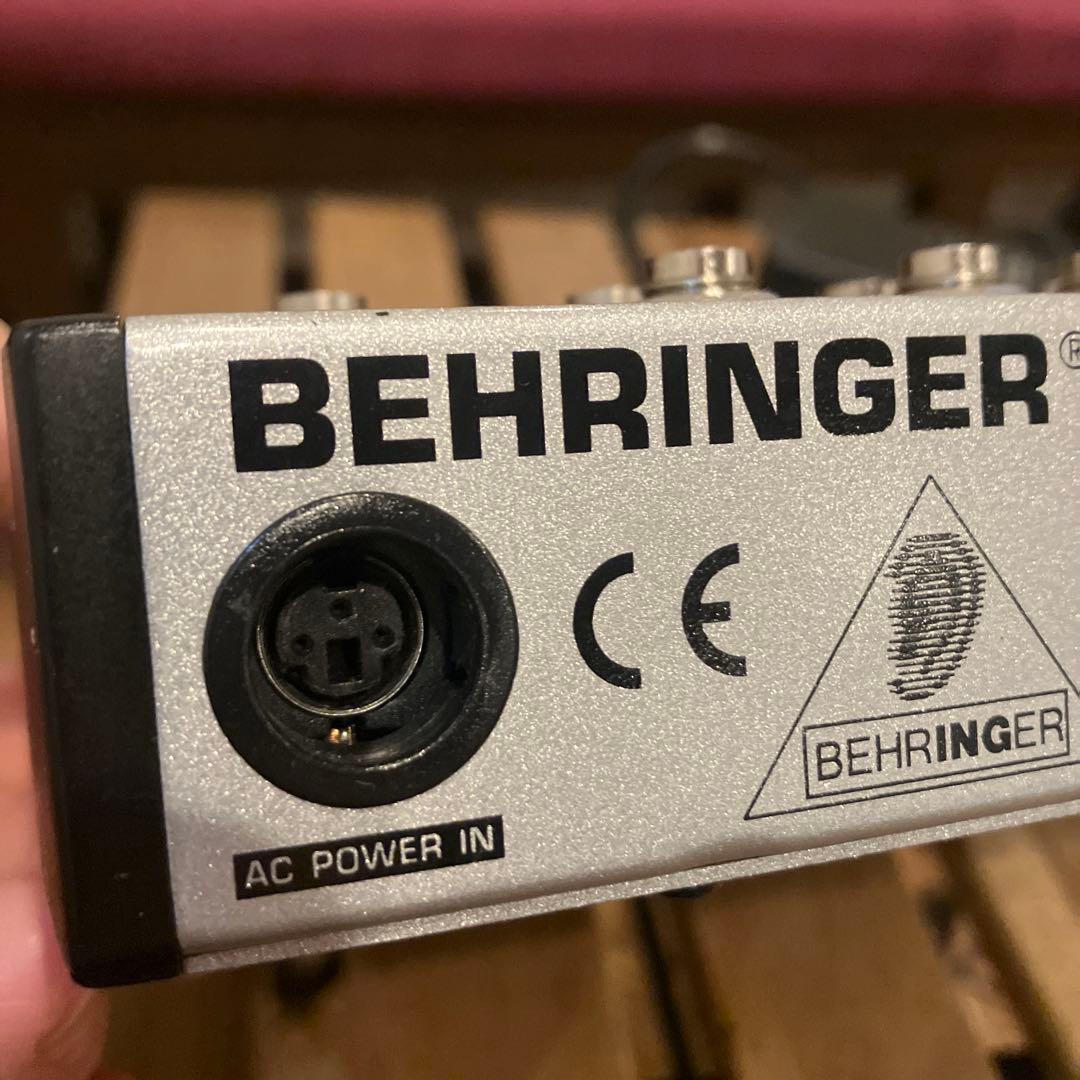 BEHRINGER MX602A ミキサー【純正アダプター付】
