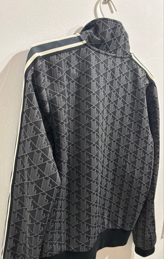 ラコステ　モノグラムジャガード　トラックジャケット S