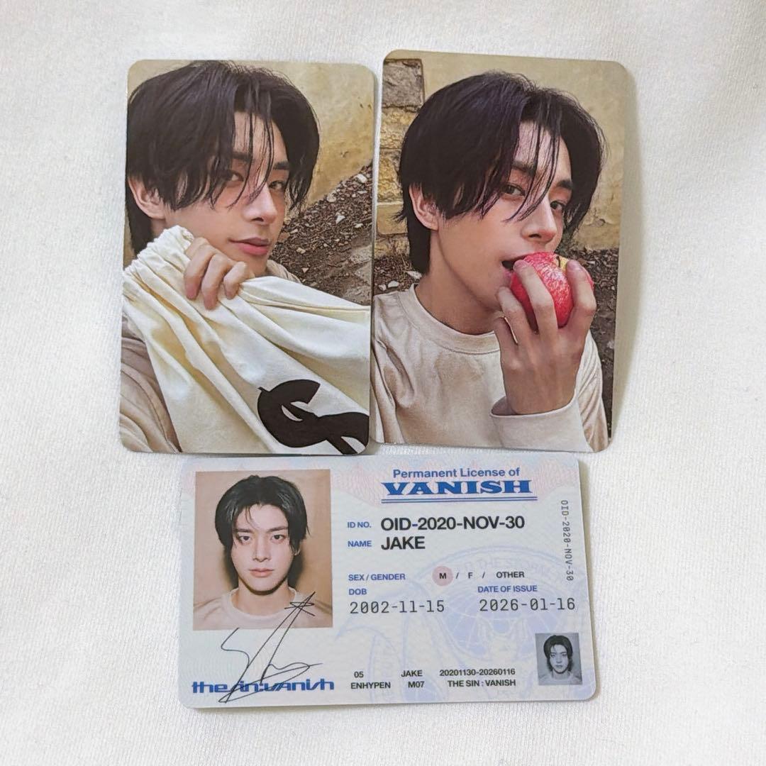 ENHYPEN ジェイク トレカ THE SIN VANISH - メルカリ