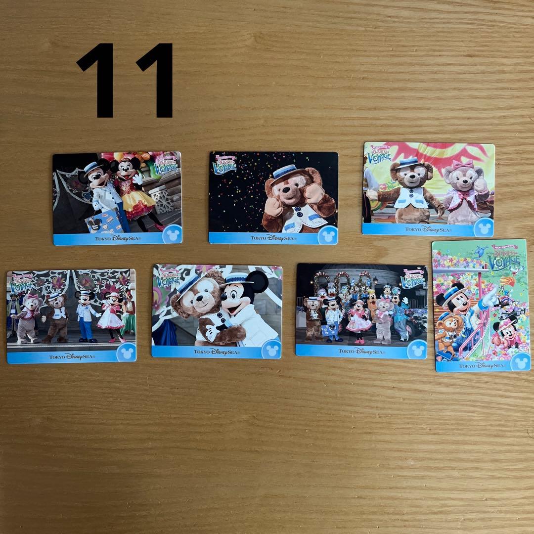 東京ディズニーリゾート コレクション カード ミッキー　ミニー ダッフィー
