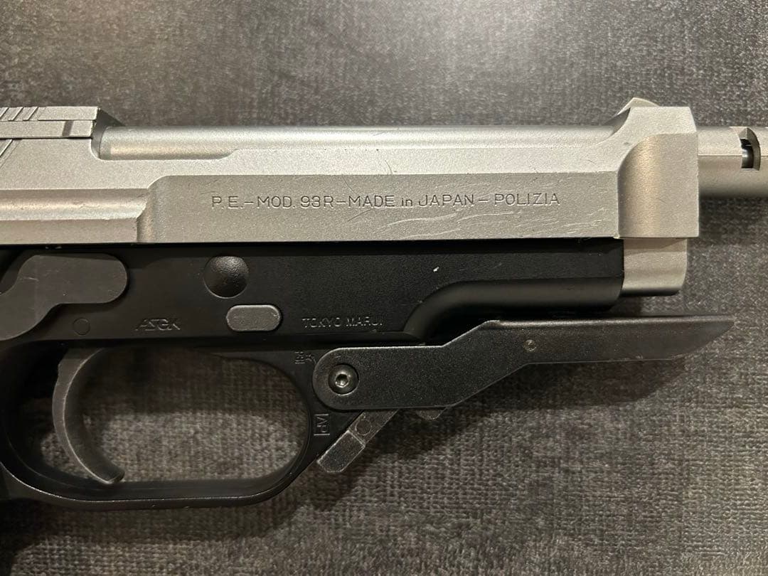 【箱付・動作確認】M93R 東京マルイ シルバー