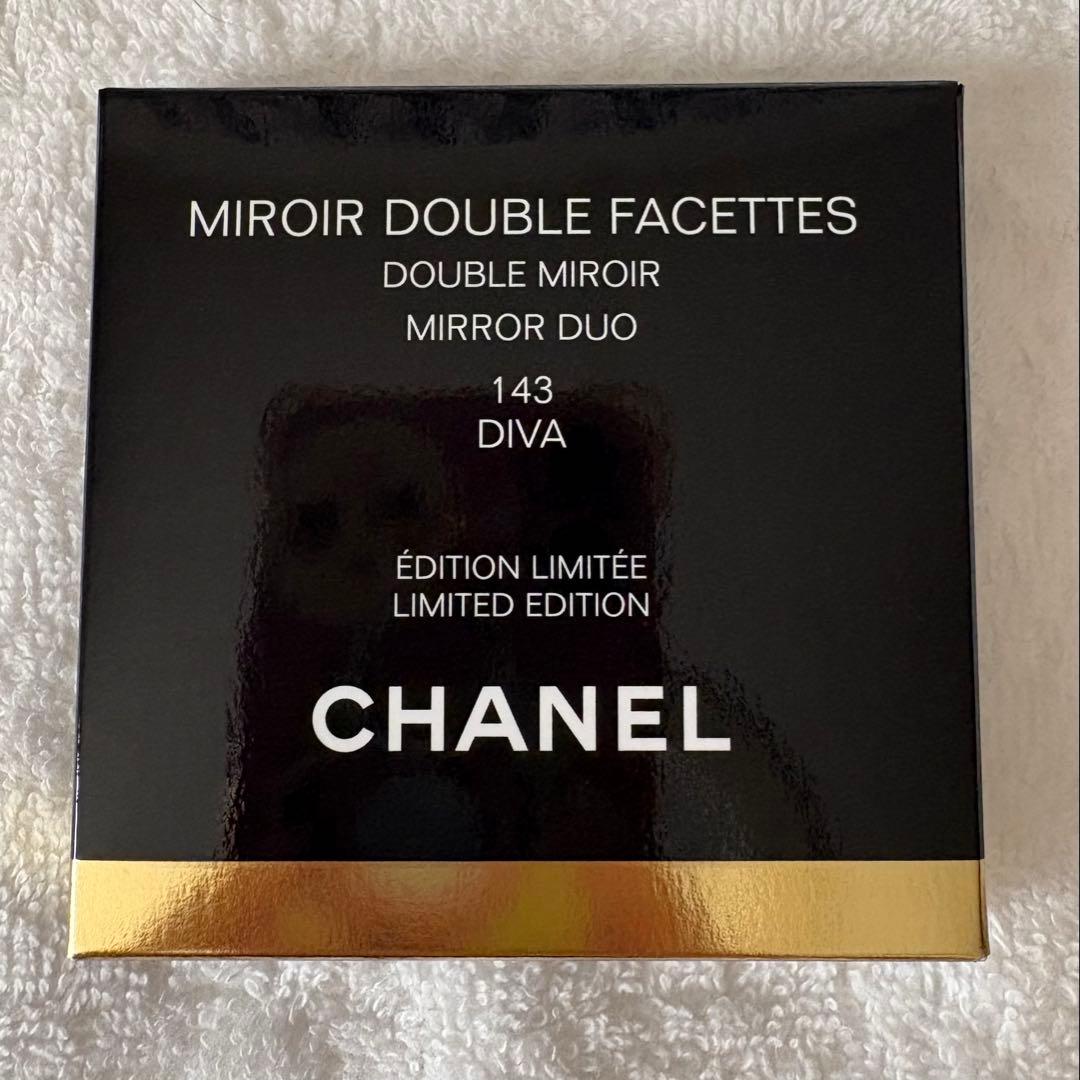 【新品】CHANEL ダブルミラー 日本正規品 143 DIVA 限定