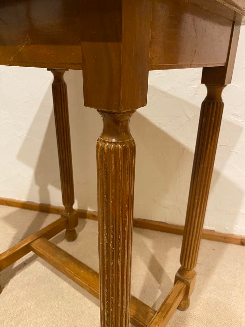 antique-古道具 シャビー フレンチ テーブル 木製 ヴィンテージ