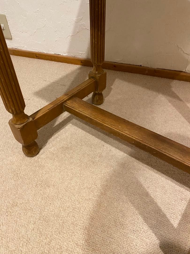 antique-古道具 シャビー フレンチ テーブル 木製 ヴィンテージ