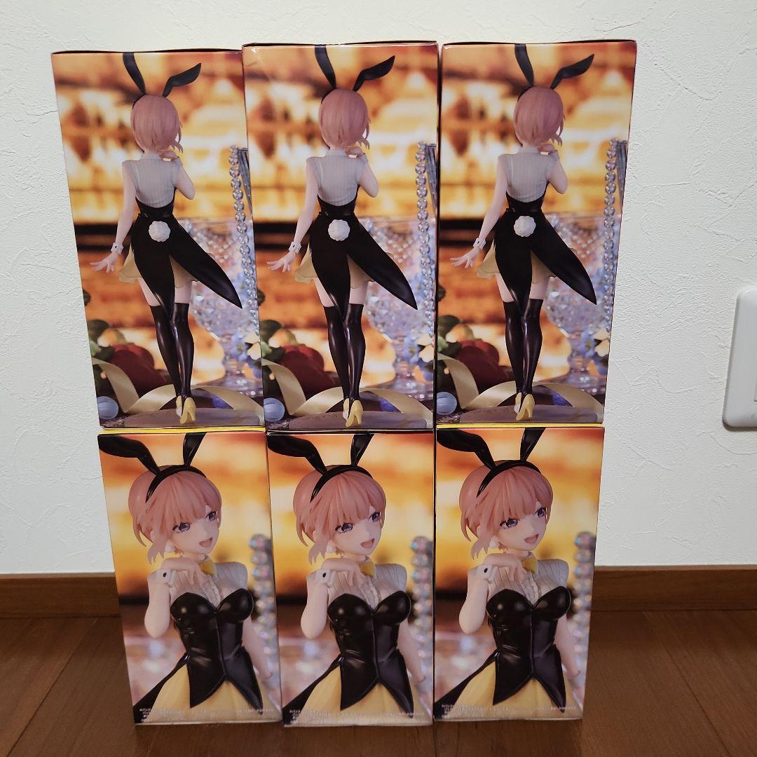【新品・未開封】五等分の花嫁フィギュア　中野一花　バニー　６体セット
