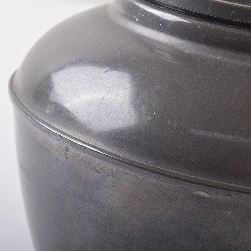 煎茶道具 錫製 茶壷 茶心壷 約718g F R8746