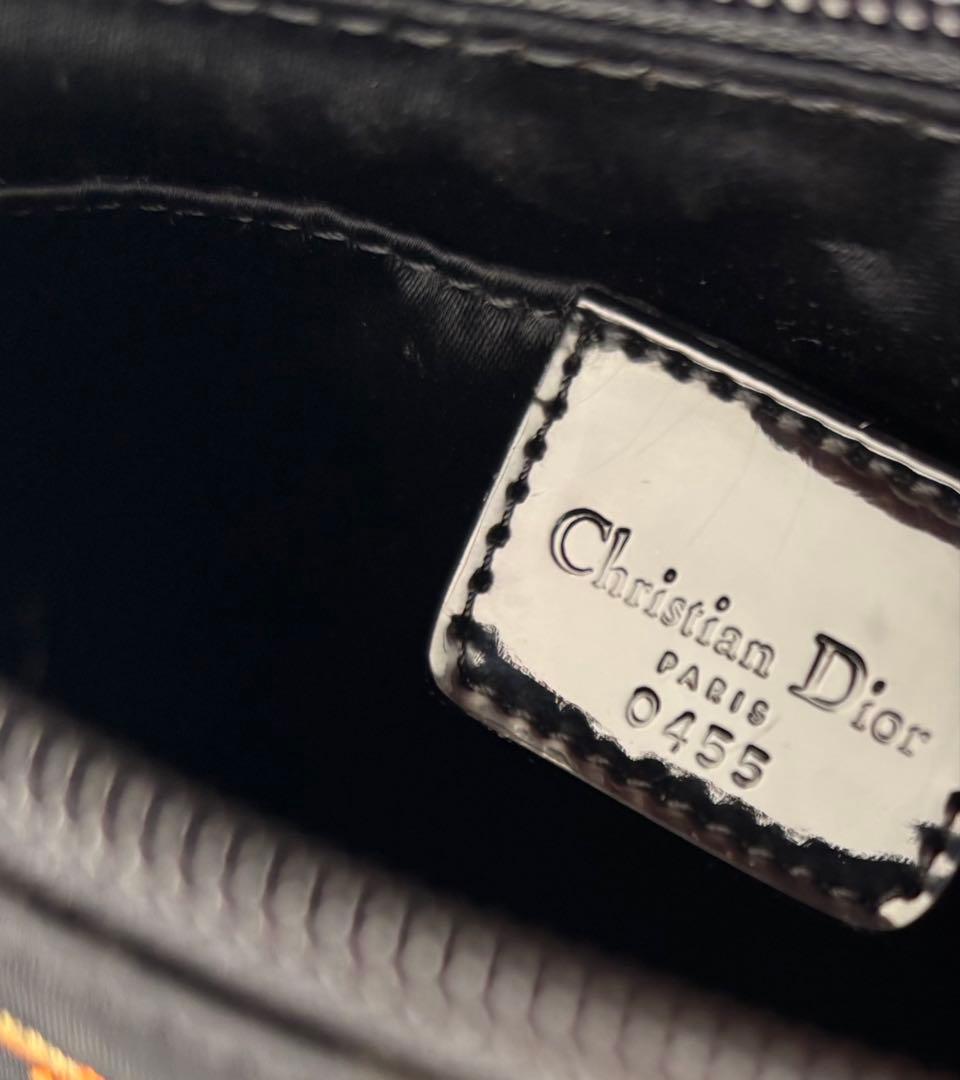 Dior アクセサリーポーチ サドルバッグ 刺繍 ディオール ヴィンテージ 金魚