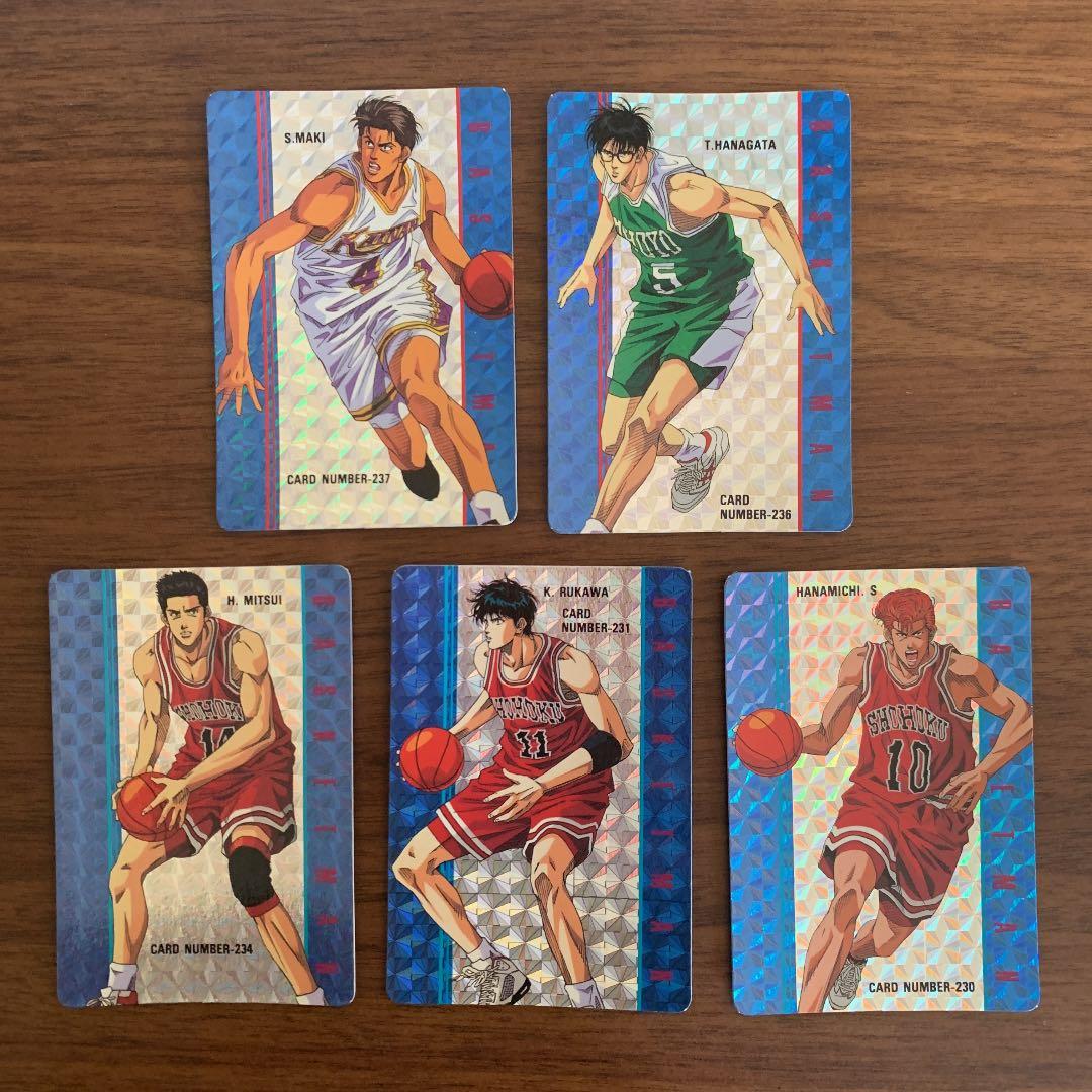 スラムダンク　カード　アマダ　桜木花道　流川楓　三井寿　花形通　牧 スラムダンク カード アマダ 桜木花道 流川楓 三井寿 花形通 牧