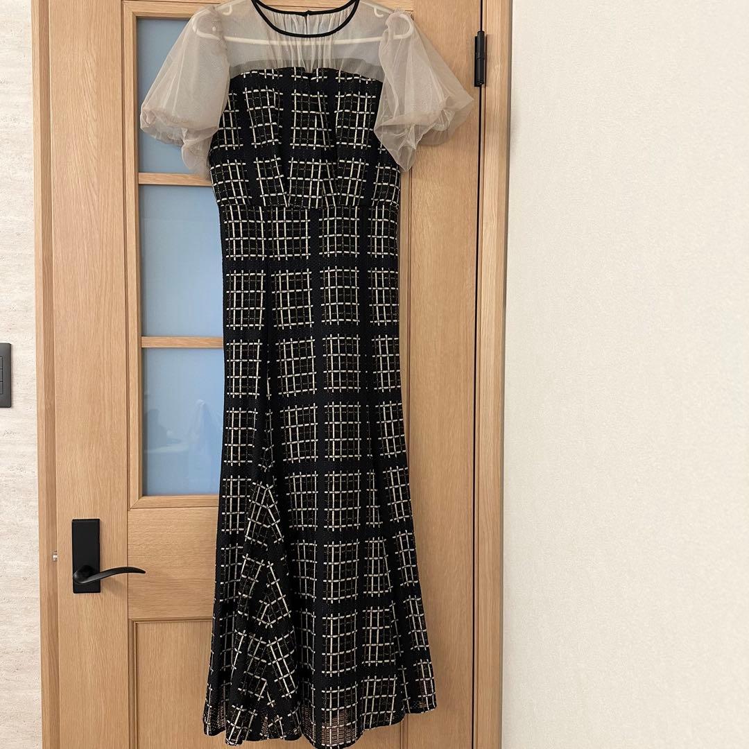 Dorry Doll ビスチェ風ツイードマーメイドドレス ドリードール