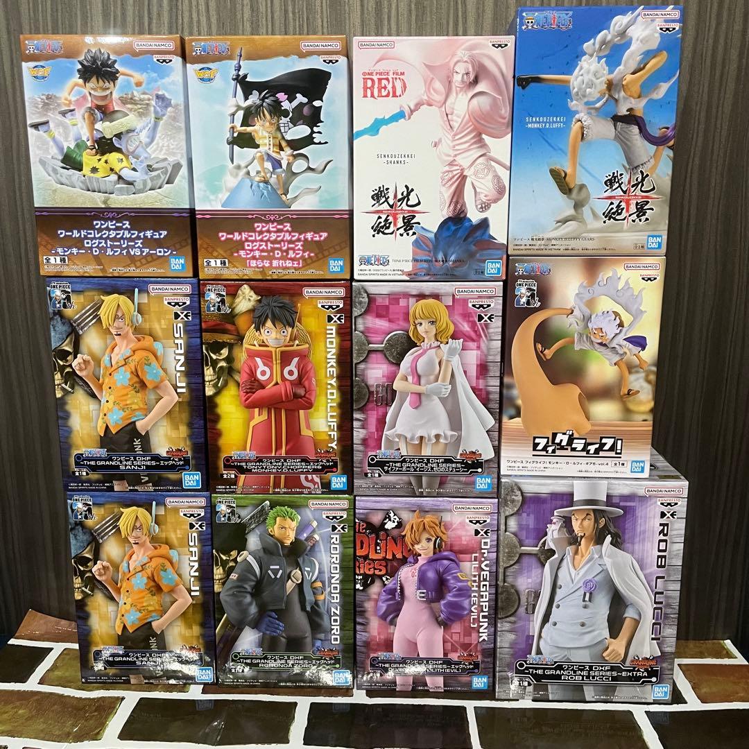 未開封品】 ワンピース フィギュア 詰め合わせ まとめ売り 12点セット