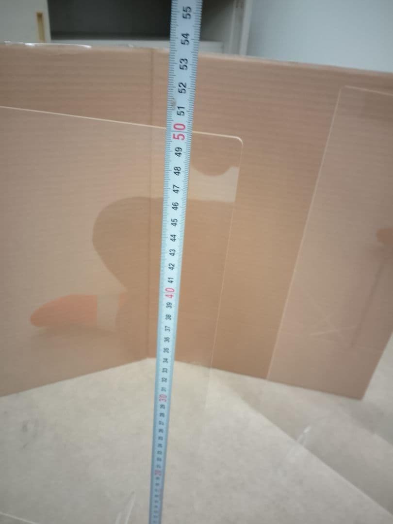 まとめ売り】アクリルパーティション 15枚セット 50cm 透明 飛沫防止