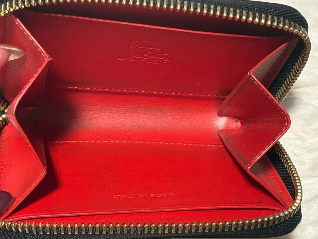 クリスチャンルブタン お財布 カードケース 小銭入れ ケース スタッズ