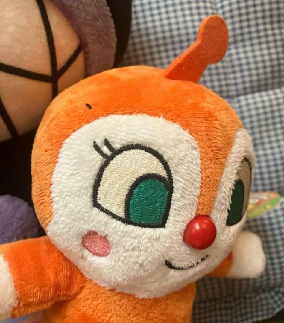 大きめ　ばいきんまん　フレーベル館　やなせたかし　バイキンマン　ぬいぐるみ