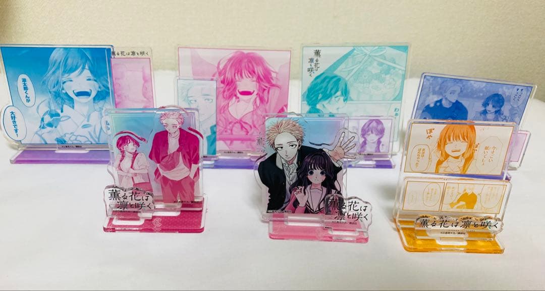セット売り 薫る花は凛と咲く アクリルスタンド アクスタ TSUTAYA