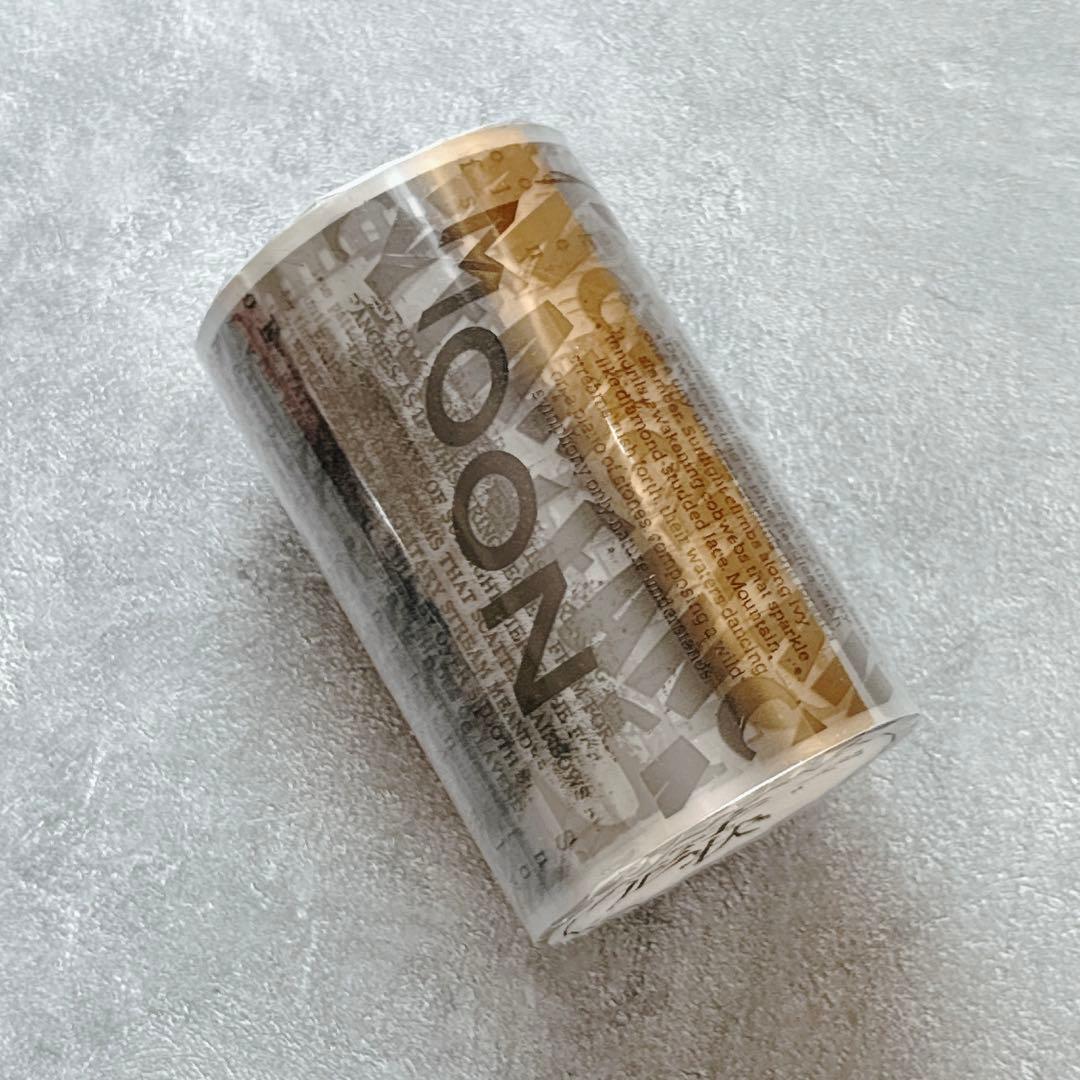 娜娜工坊《文字形状》海外マスキングテープ マステ 【2716】