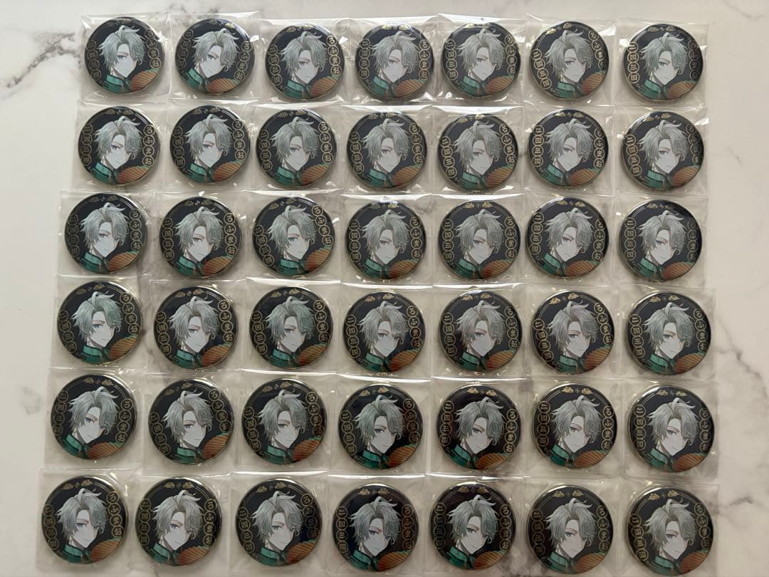 【最終値下げ】にじさんじ ROF-MAO 四神モチーフ 缶バッジ 甲斐田晴42点