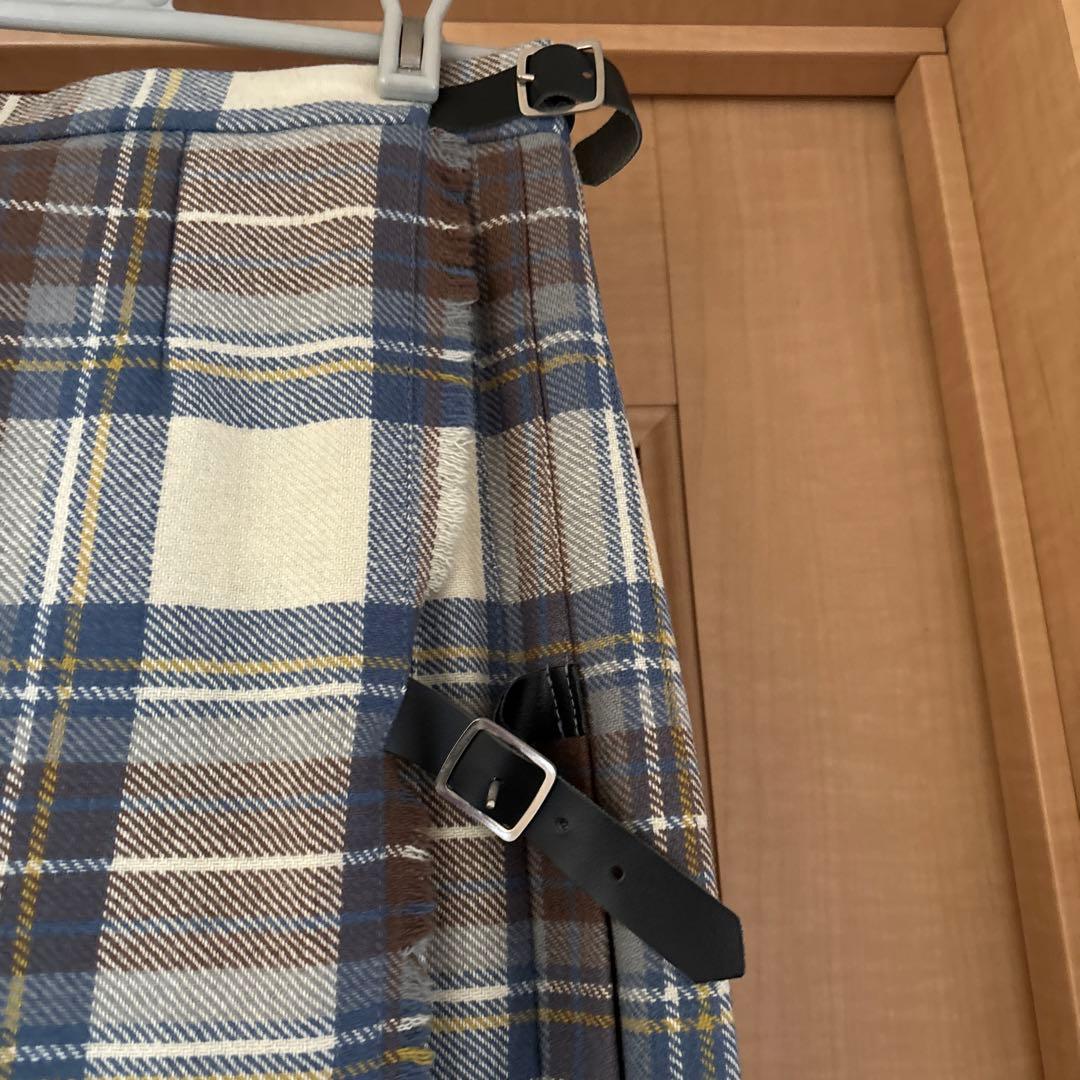 イギリス製 巻きスカート