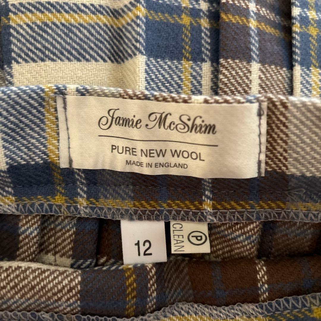 イギリス製 巻きスカート