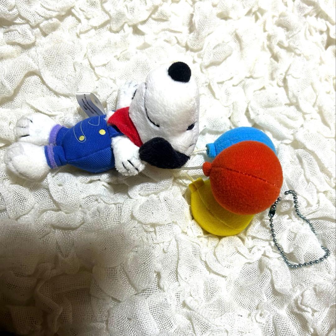 ユニバ限定 USJ スヌーピー 風船 ぬいぐるみ チャーム
