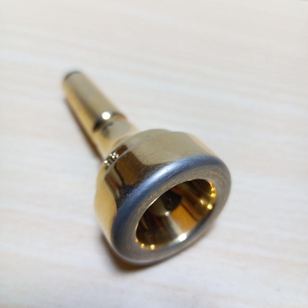 デニスウィック ショートコルネットマウスピース 2B 金メッキ