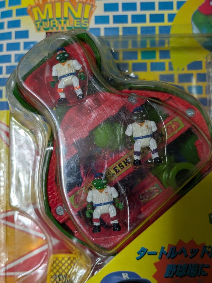 タカラ ミュータントタートルズ タートルヘッド ベースボール タカラ