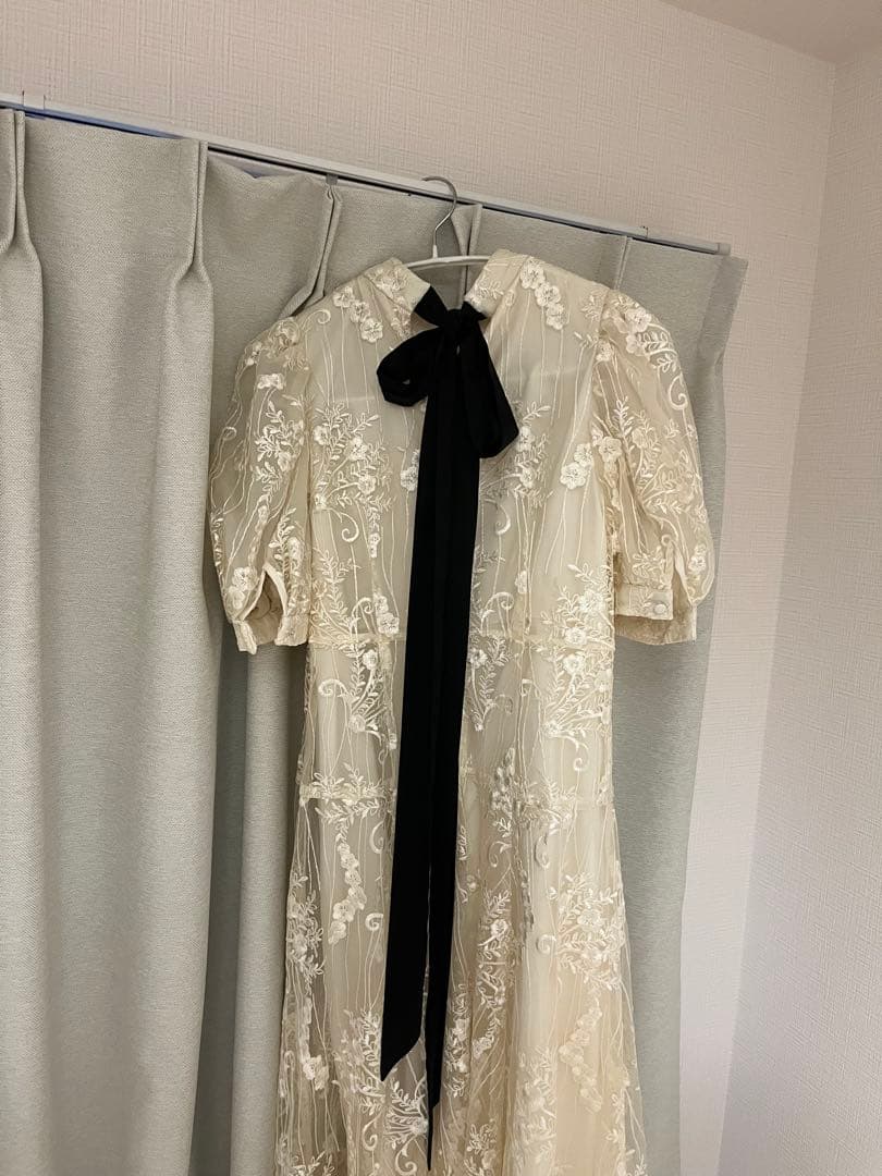 スーツ・フォーマル・ドレス Acka. lace flare dress size1