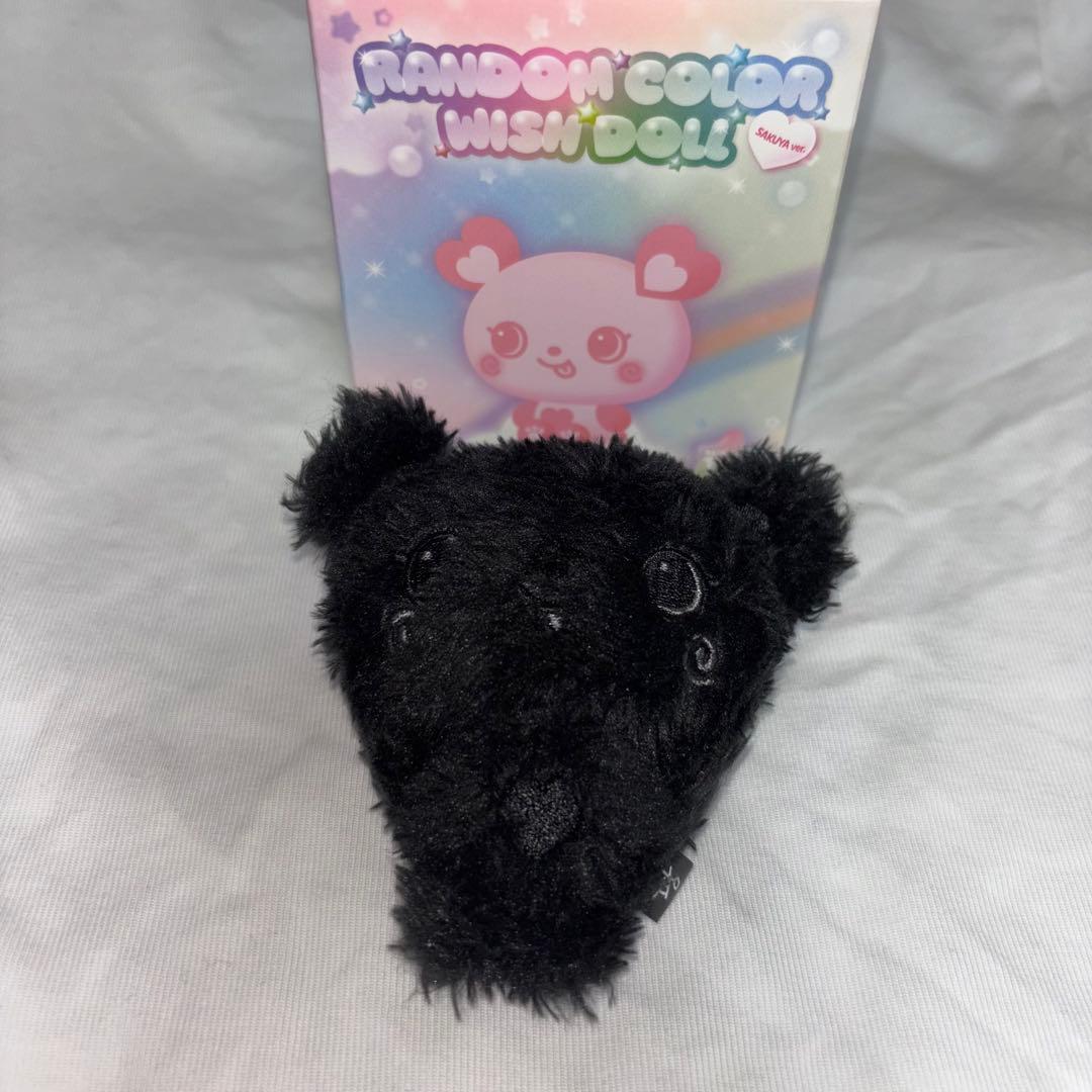 NCTWISH サクヤ Color Wish Doll シークレット 黒 NCT WISH wish doll