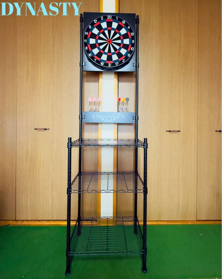 ［送料無料］DYNASTYダーツスタンドセット　DY01-BK ダーツボード > ソフトボード > ブランド【タ行】 > ディークラフト