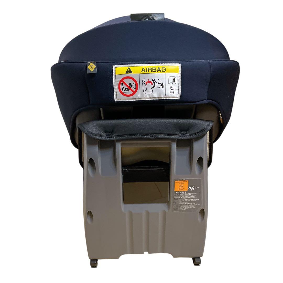 コンビ　クルムーヴスマート　Light ISOFIX ネイビー　新生児